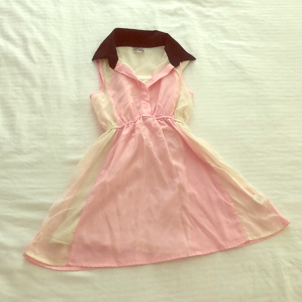 Girls Soft Pink Dress
